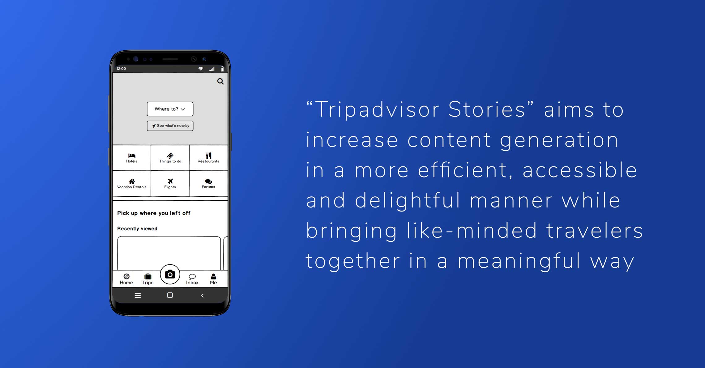 TripStories – Conceptual Product Design
