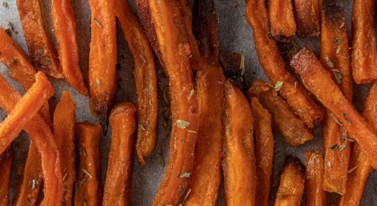 crispy sweet potato fries